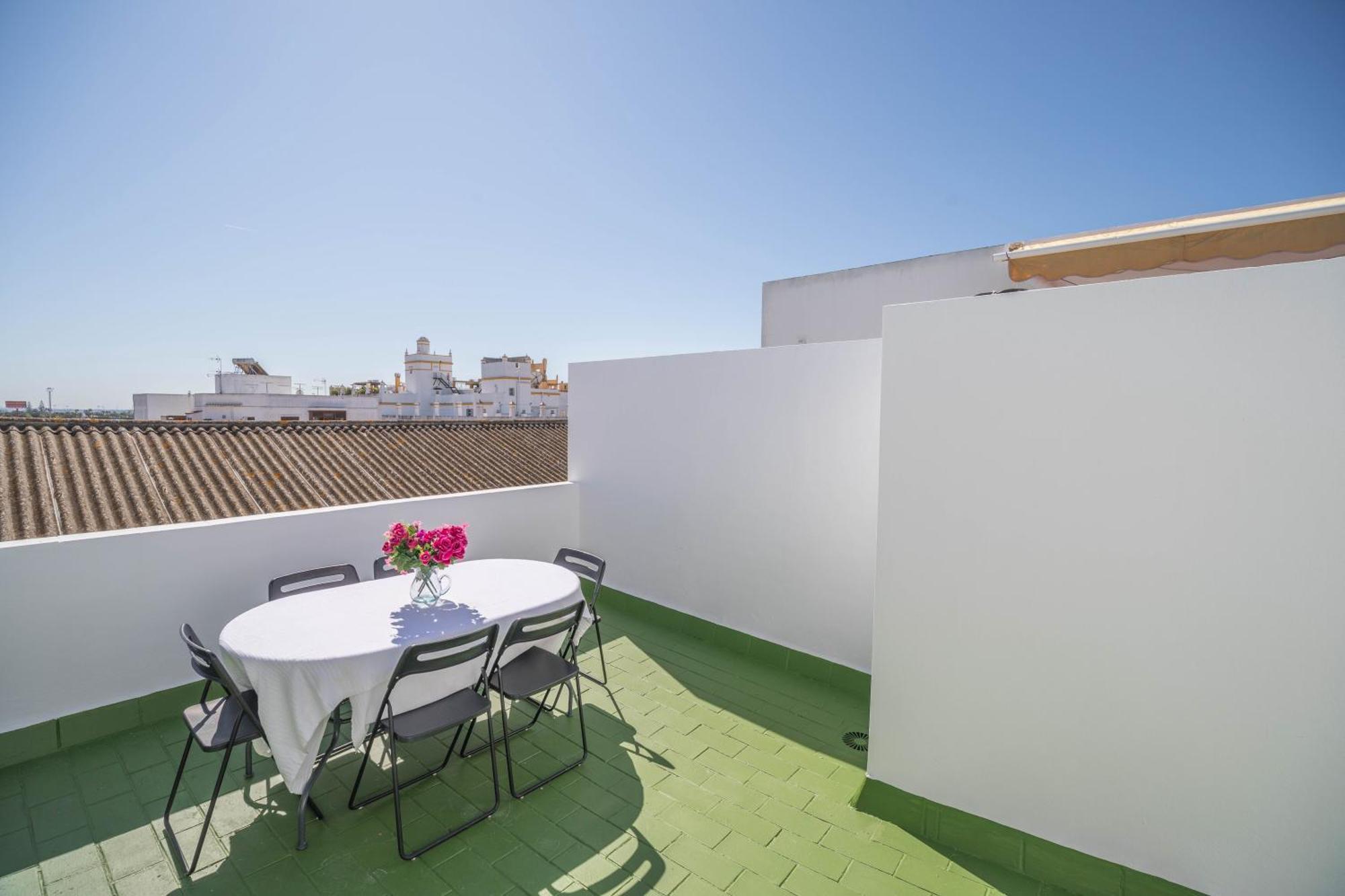 El Teatro Atico Con Terraza El Puerto de Santa Maria Exterior foto