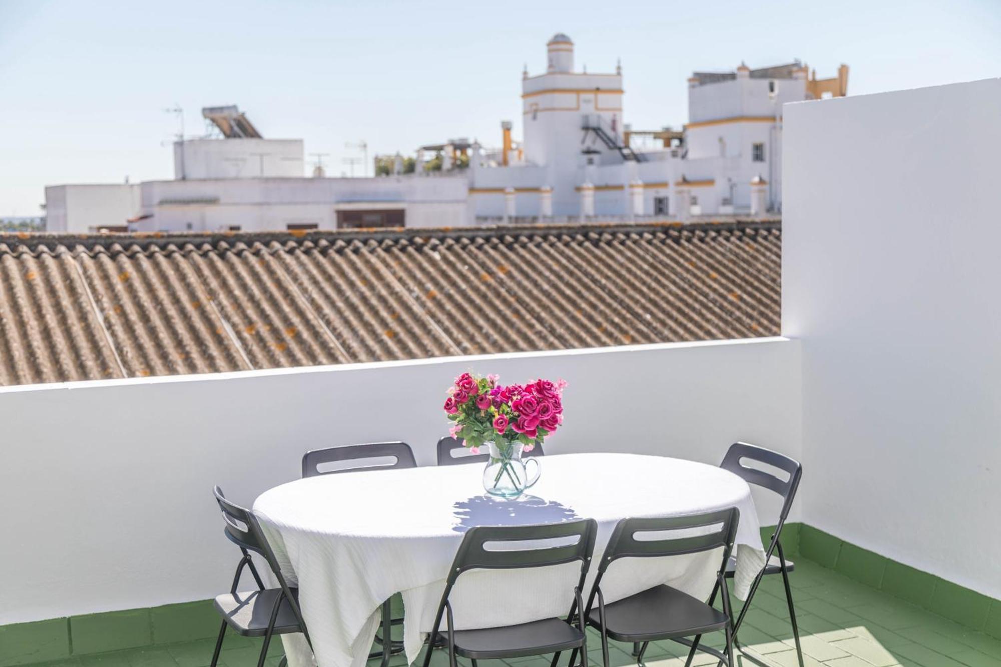El Teatro Atico Con Terraza El Puerto de Santa Maria Exterior foto