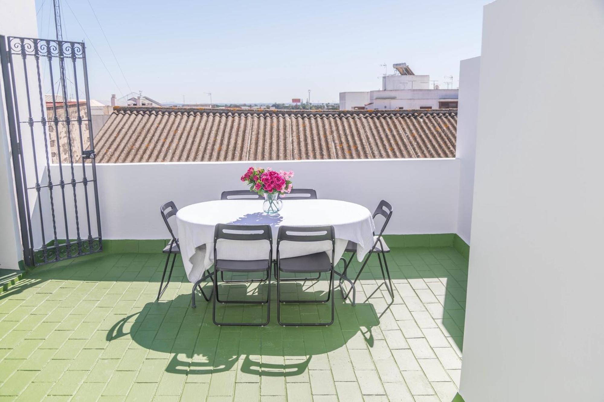 El Teatro Atico Con Terraza El Puerto de Santa Maria Exterior foto
